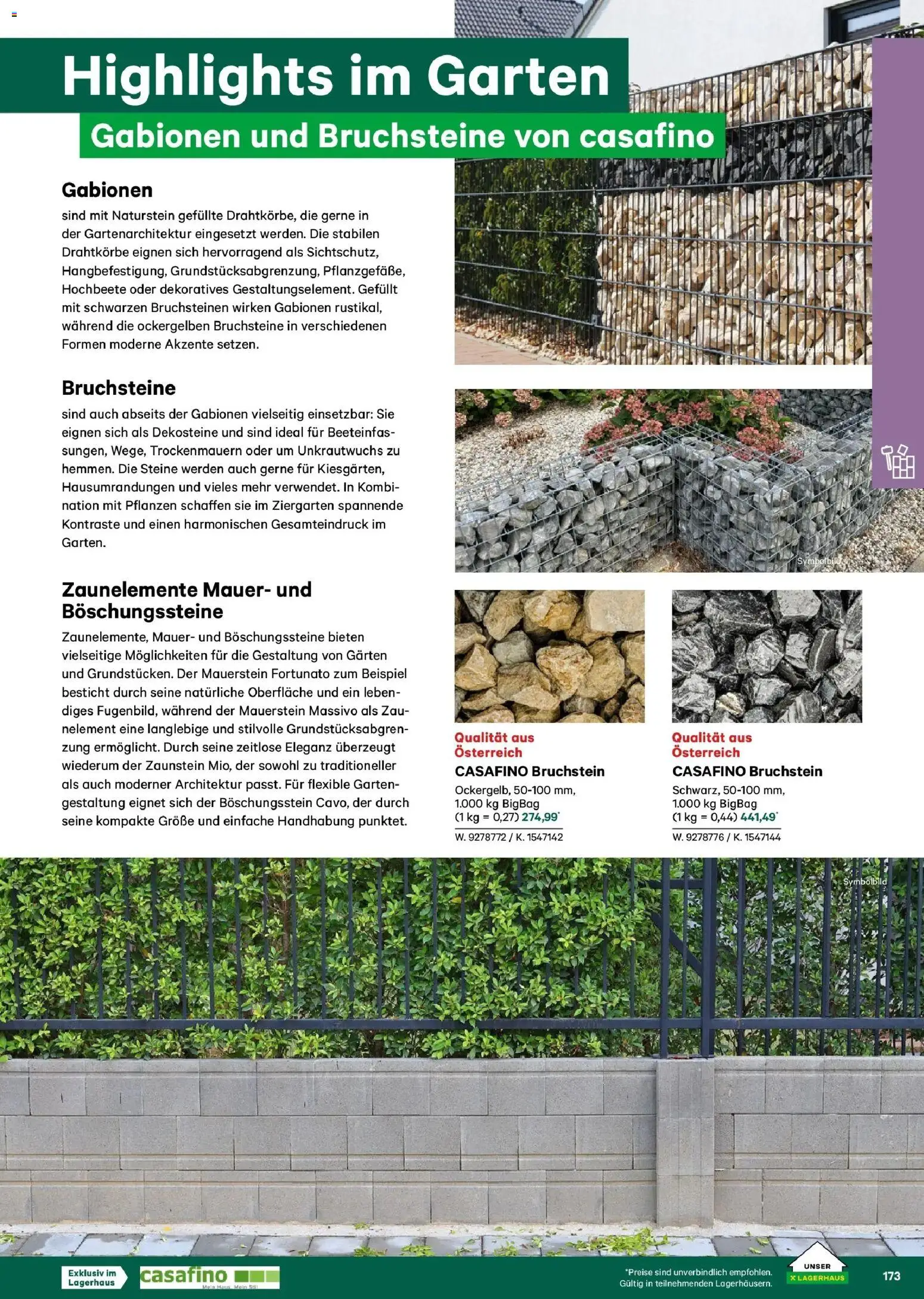 Lagerhaus Garten & Freizeit Katalog 2026 - Wien, Innsbruck - page 173- valid from 01.03.2026