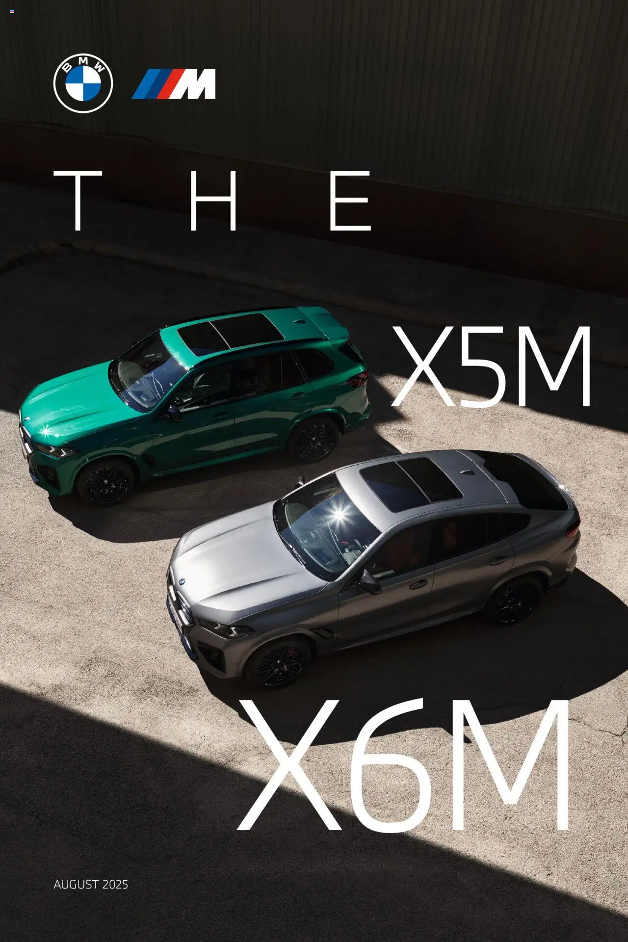 BMW X5 M & X6 M - Seite 1 - gültig ab 01.08.2025