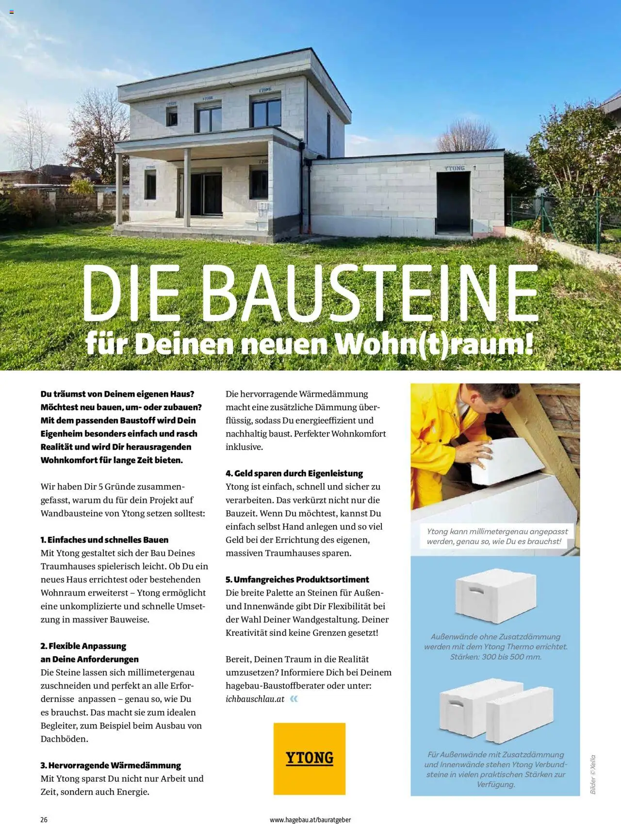 Hagebau Katalog Baurategeber - page 26- valid from 07.04.2025