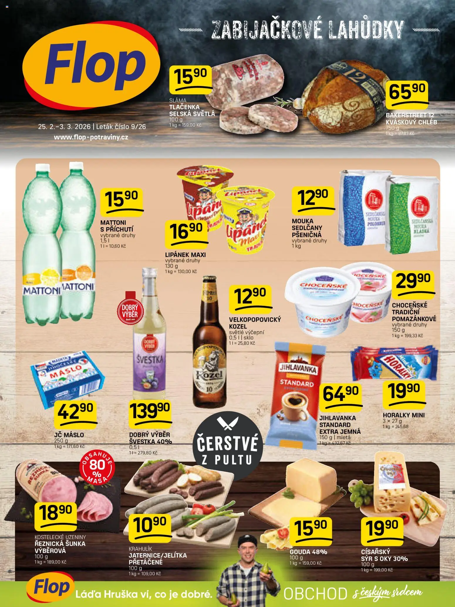 Flop leták - strana 1- platný od 25.02.2026