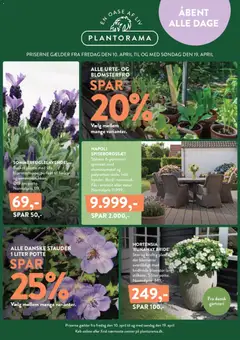 Forhåndsvisning Plantorama - Tilbudsavis gyldig fra 10/04/2026