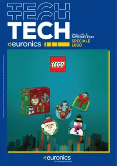 Anteprima Euronics Lego catalogo valida dal 01/12/2025