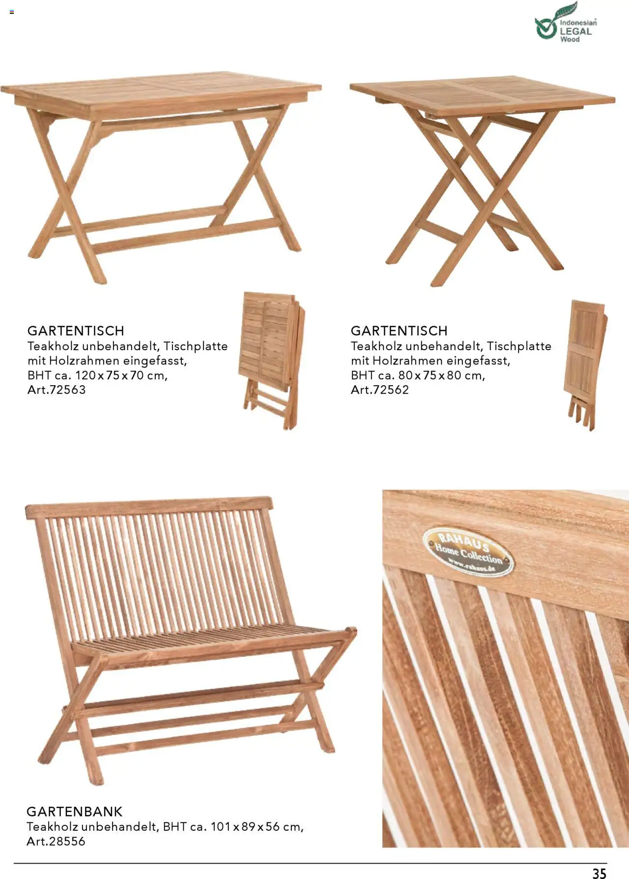 Rahaus Prospekt Gartenmöbel - Seite 35 - gültig ab 07.04.2025