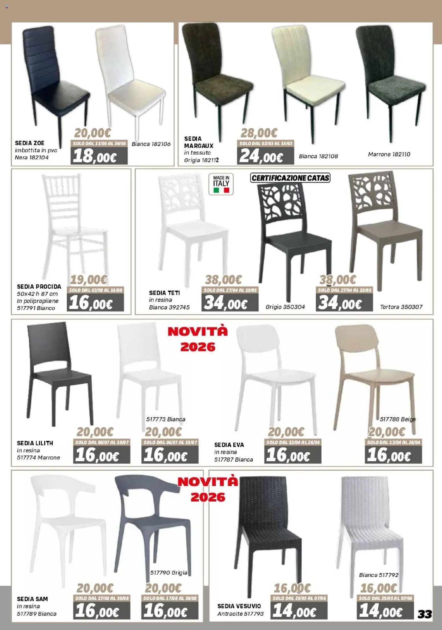 Orizzonte Mobile catalogo - pagina 33 - valido dal 16/01/2026