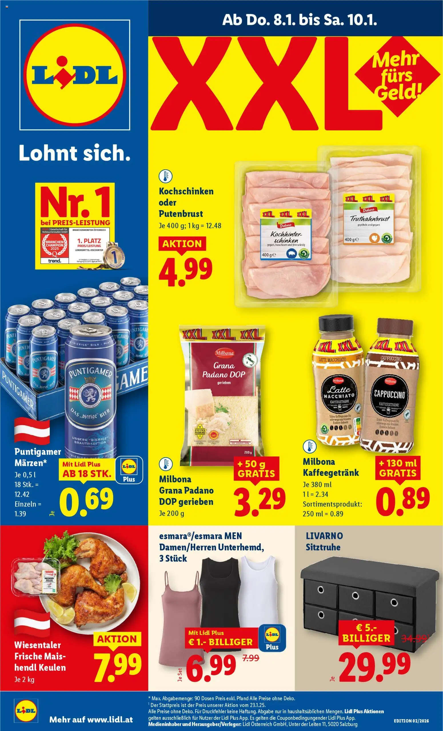 Lidl Flugblatt - Seite 1- gültig ab 08.01.2026
