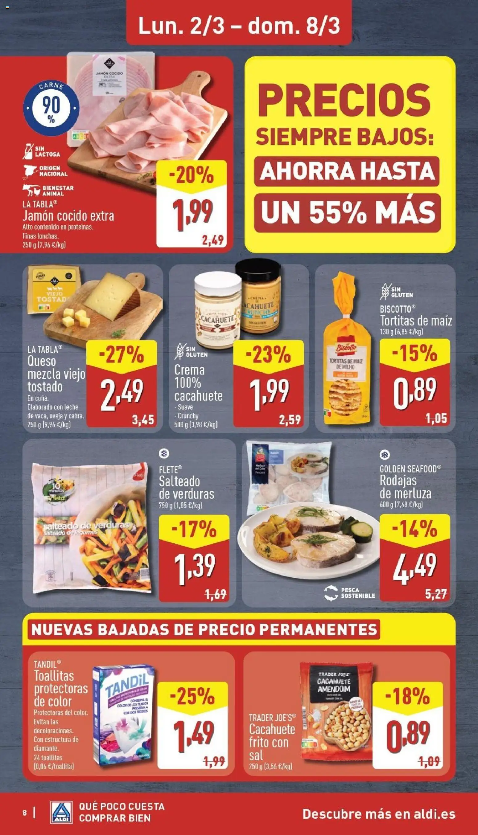 Aldi folleto Canarias - Página de 8 - Válido desde 02/03/2026