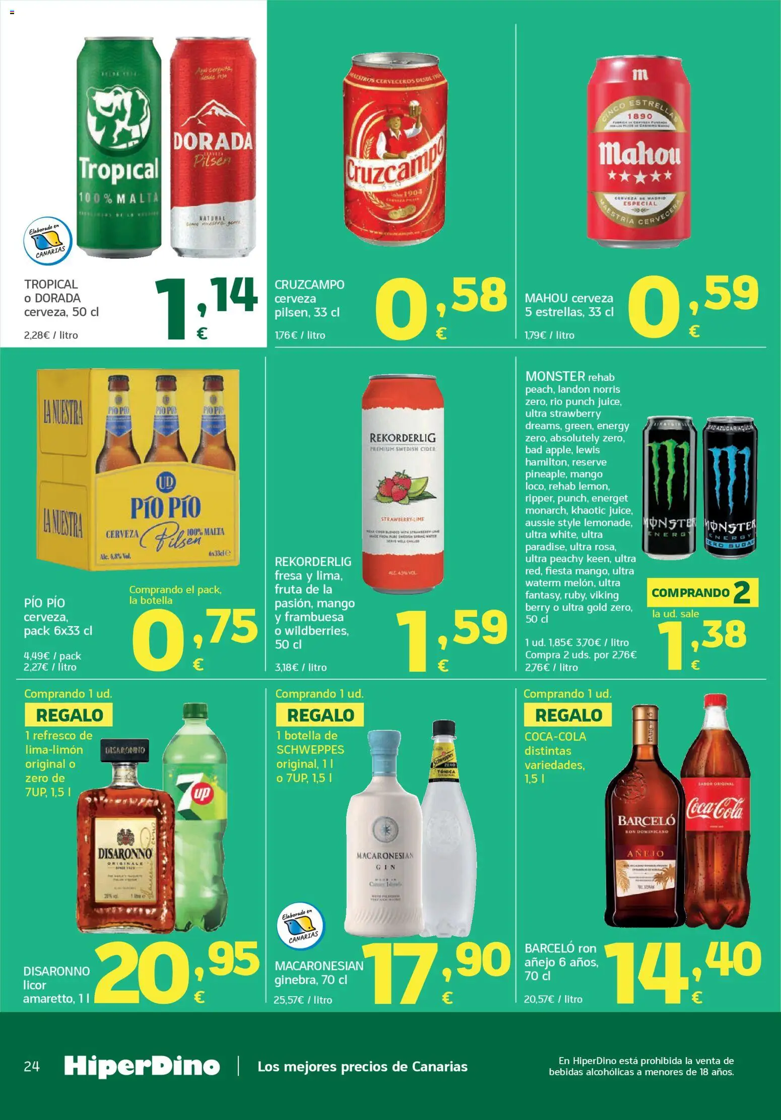 HiperDino folleto - Página de 24 - Válido desde 09/04/2026