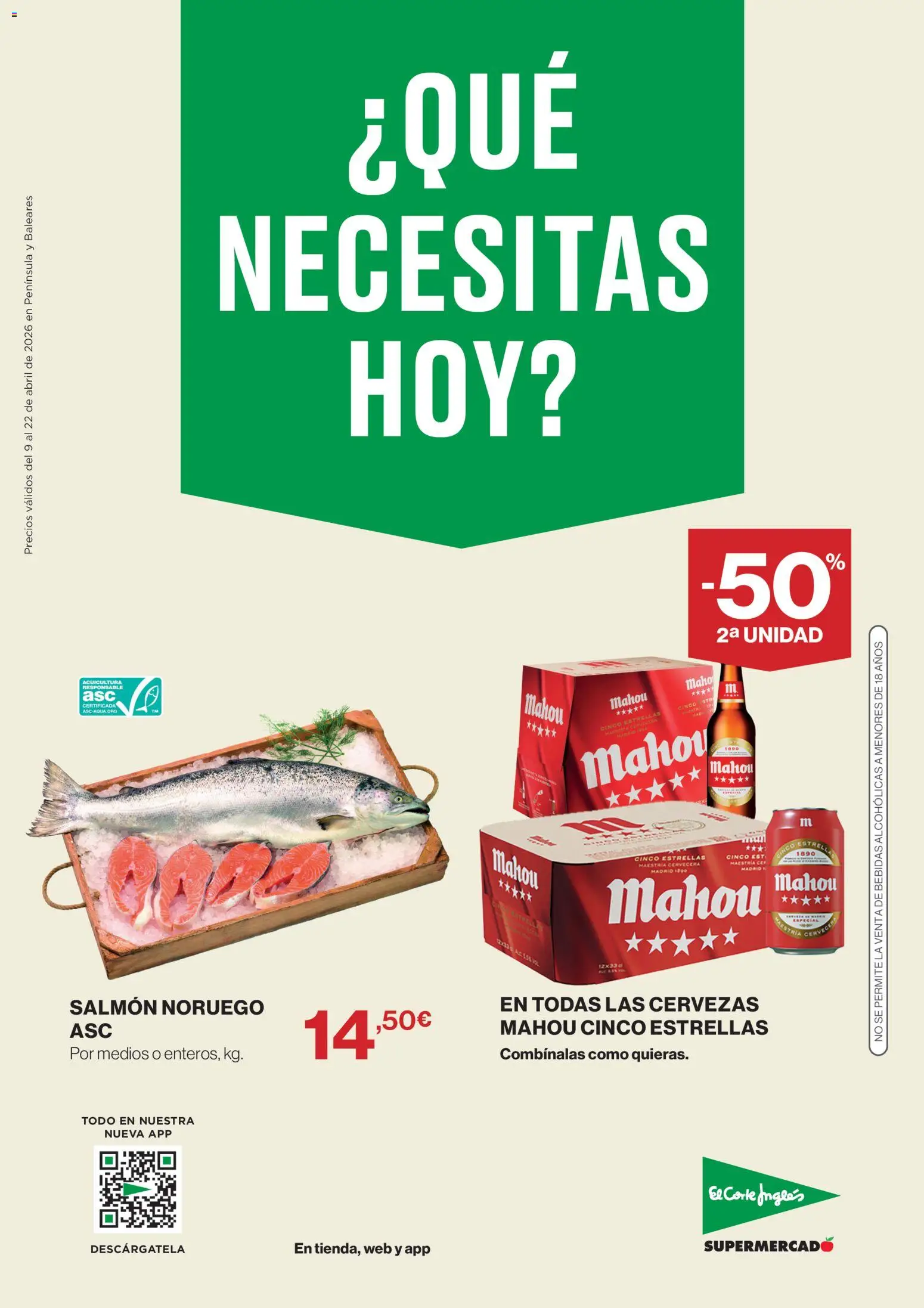 El Corte Inglés ofertas - Página de 1 - Válido desde 09/04/2026