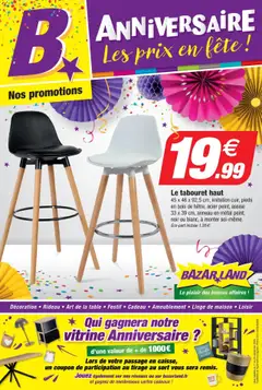 Aperçu Bazarland catalogue valable à partir du 03/09/2025