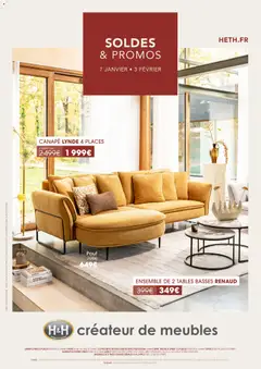 Aperçu H&H - Soldes valable à partir du 07/01/2026