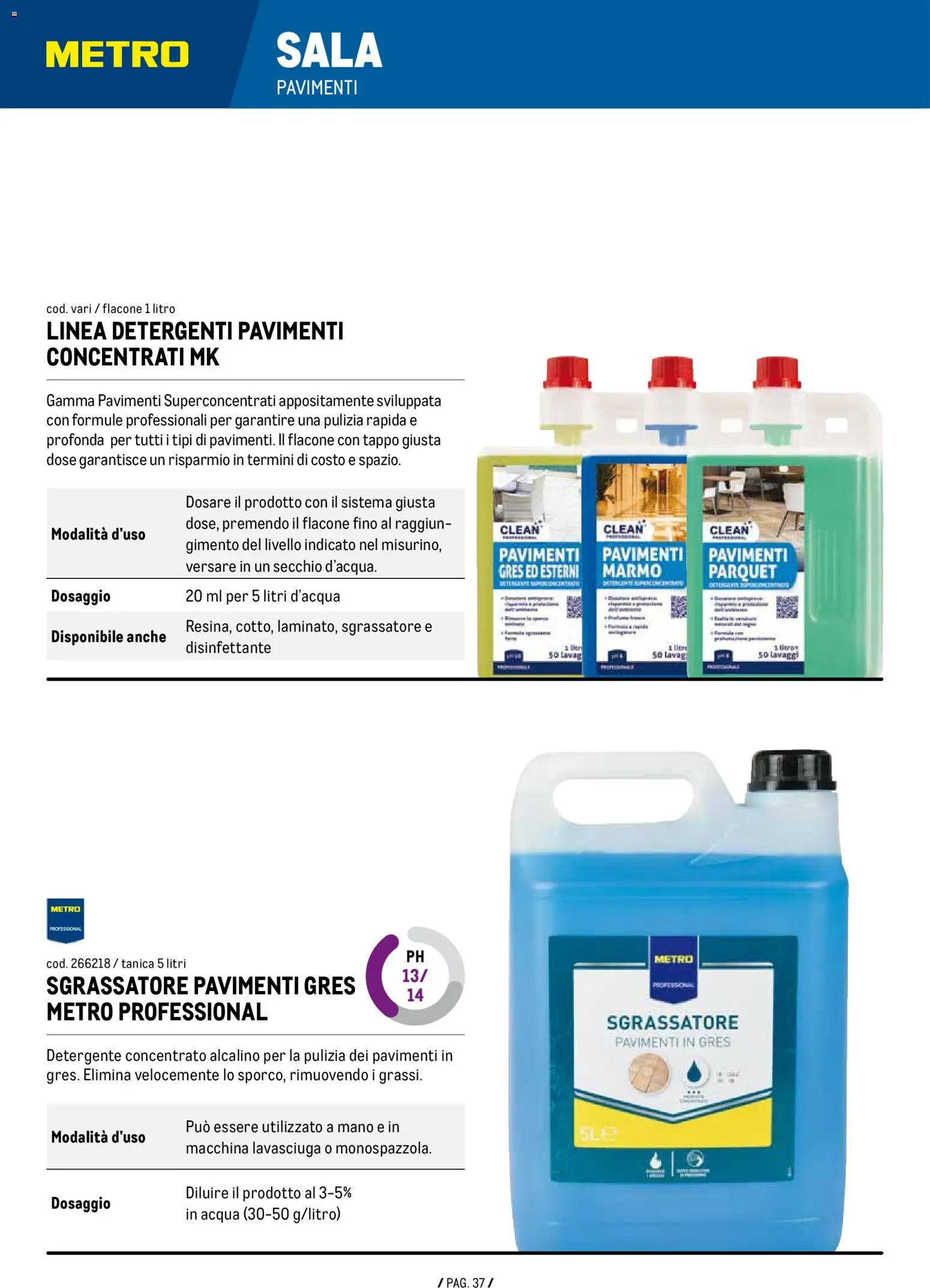 Metro Detergenza catalogo - pagina 37 - valido dal 07/01/2026