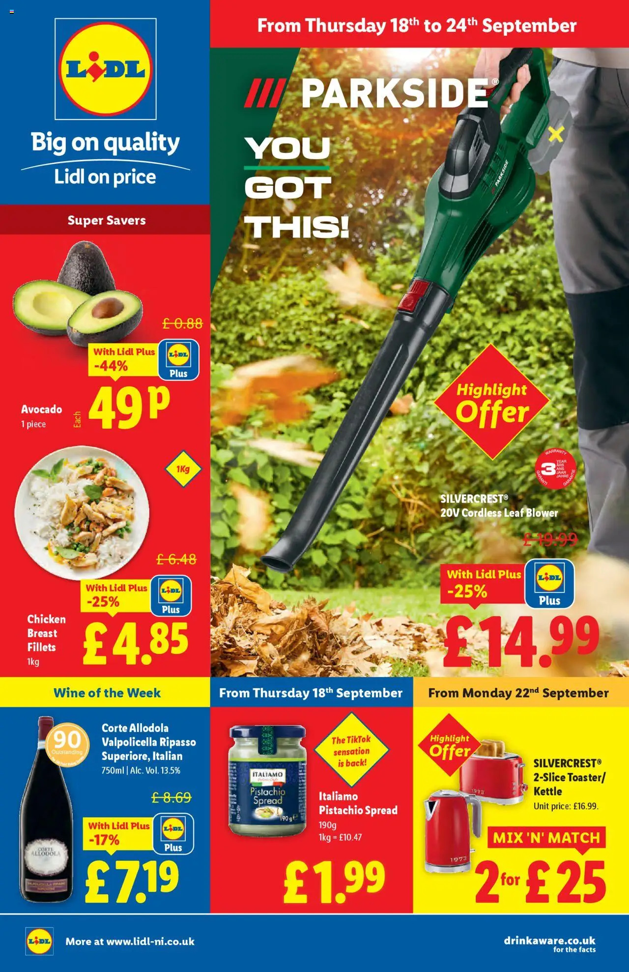 Lidl - You got this! - page 1- valid from 18/09/2025