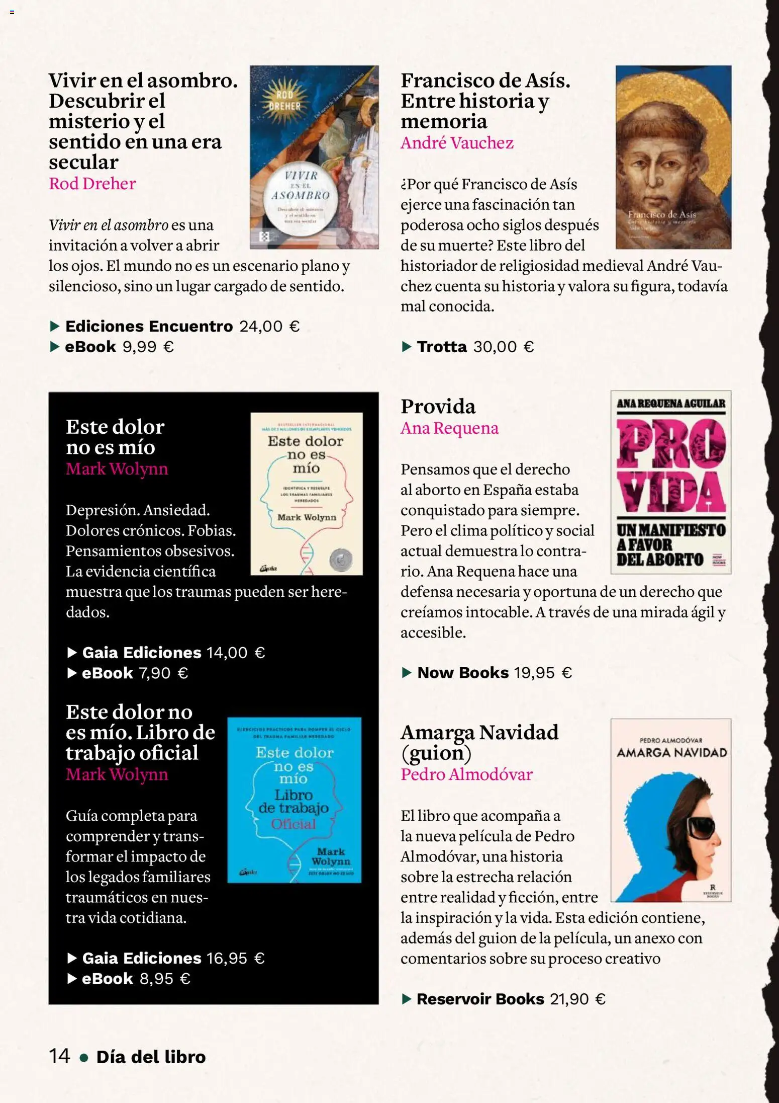 Casa del libro folleto - Página de 14 - Válido desde 01/04/2026