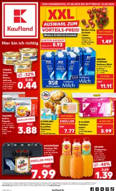 Vorschau Kaufland Prospekt 	 gültig ab 07.08.2025