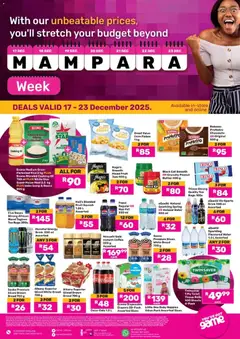 Preview Game - Mampara Week valid from 17/12/2025
