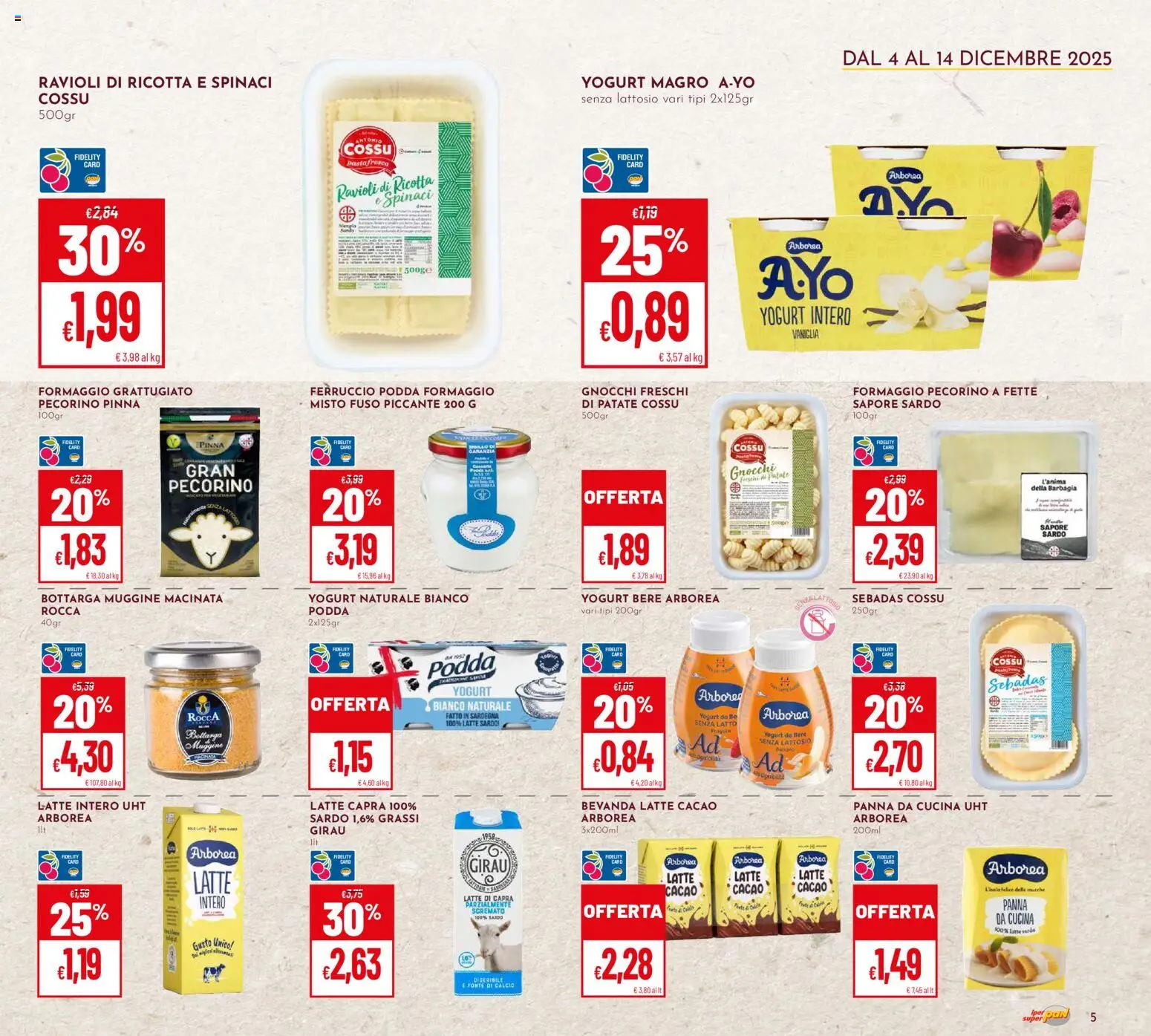 Volantino Pan	 - pagina 5 - valido dal 04/12/2025