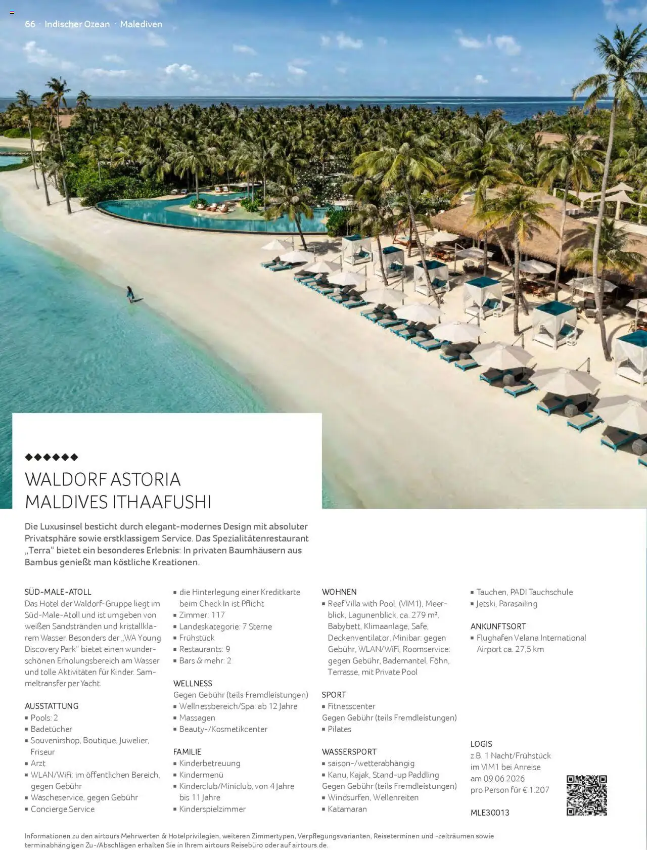 TUI airtours Katalog  Erstklassige Fernreisen 2025/26 - Seite 66 - gültig ab 01.11.2025