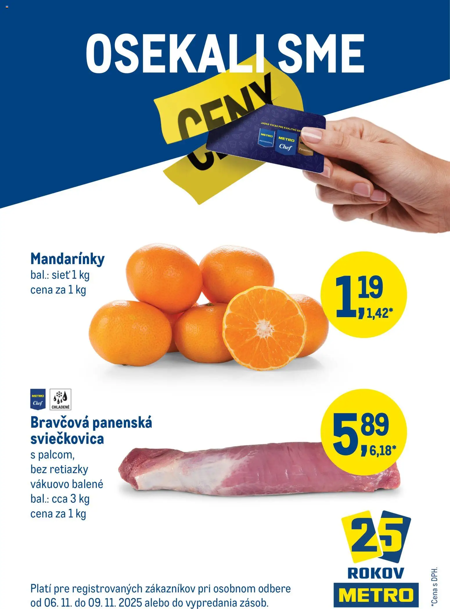 Metro Víkendová ponuka - strana 1- platný od 06.11.2025