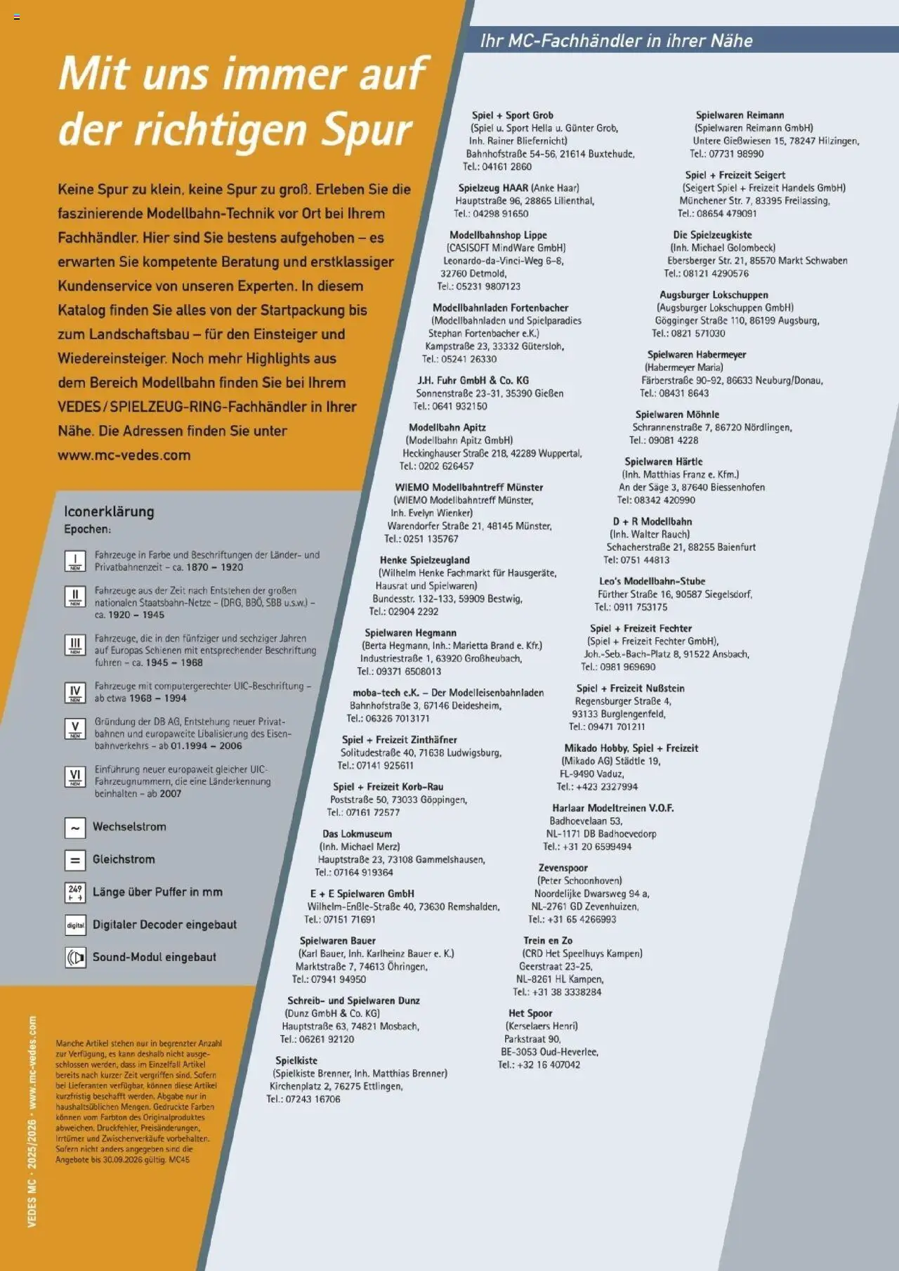 Vedes Bahn frei für tolle Angebote - Seite 2 - gültig ab 22.09.2025