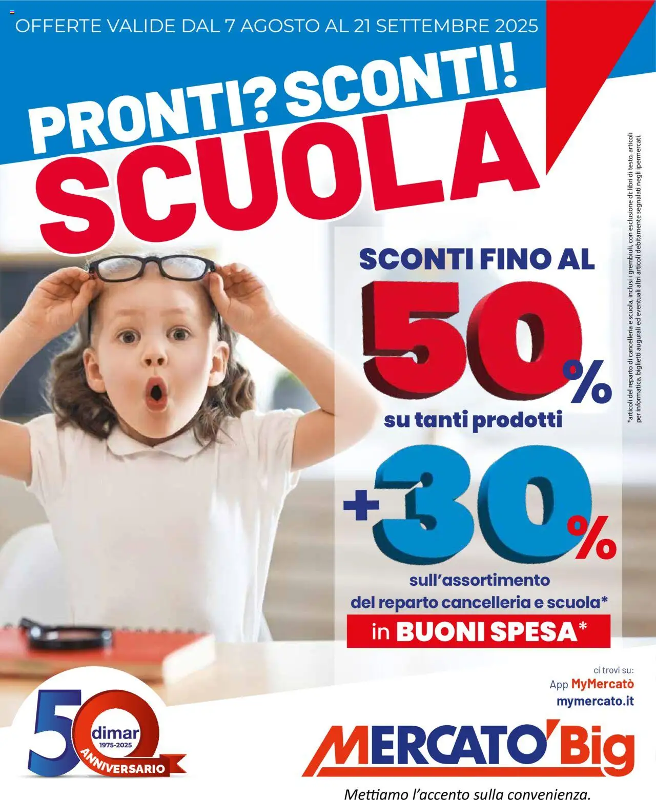 Mercatò Big - Scuola catalogo - pagina 1 - valido dal 07/08/2025