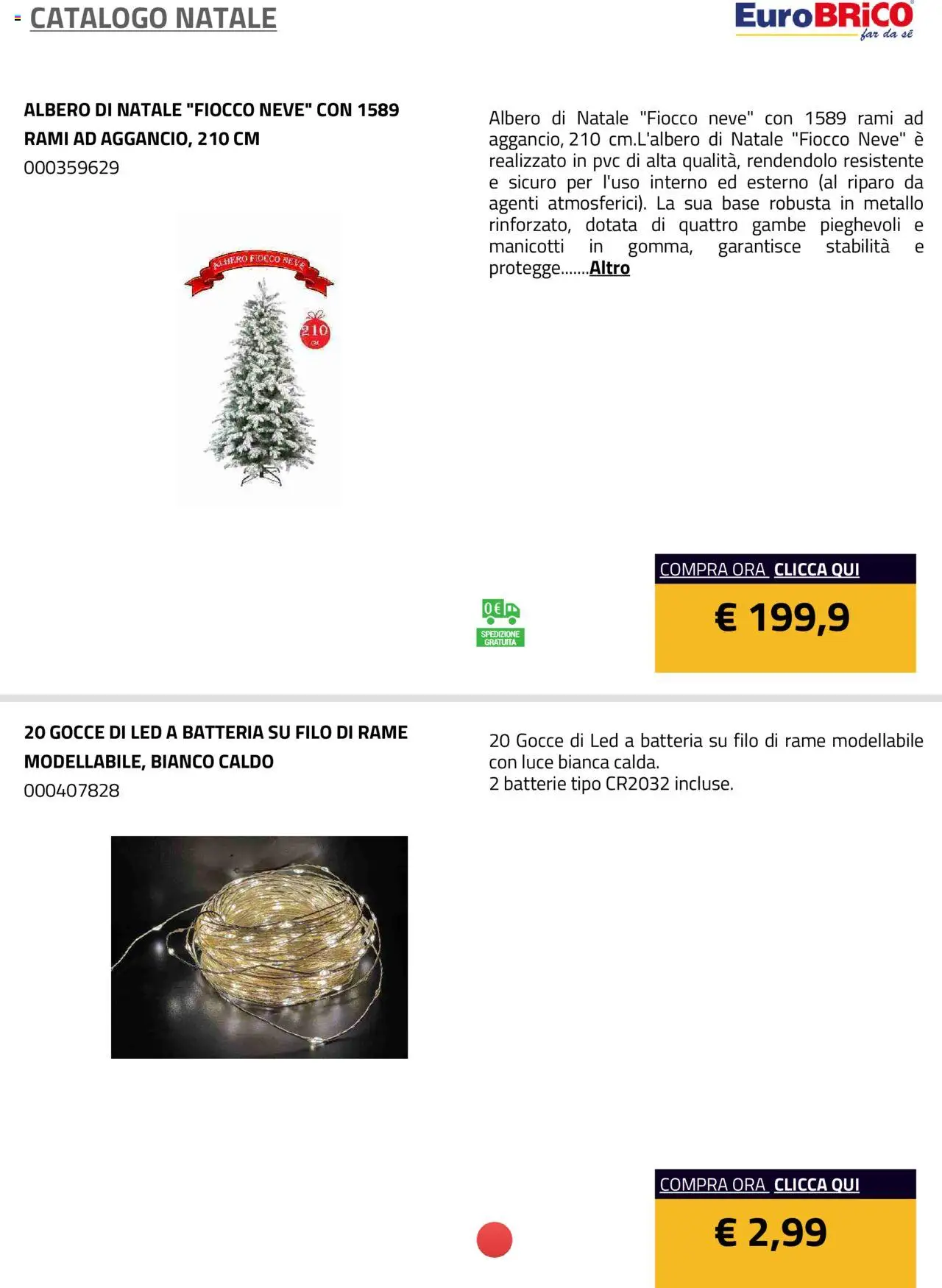 Eurobrico Natale catalogo - pagina 11 - valido dal 23/07/2025