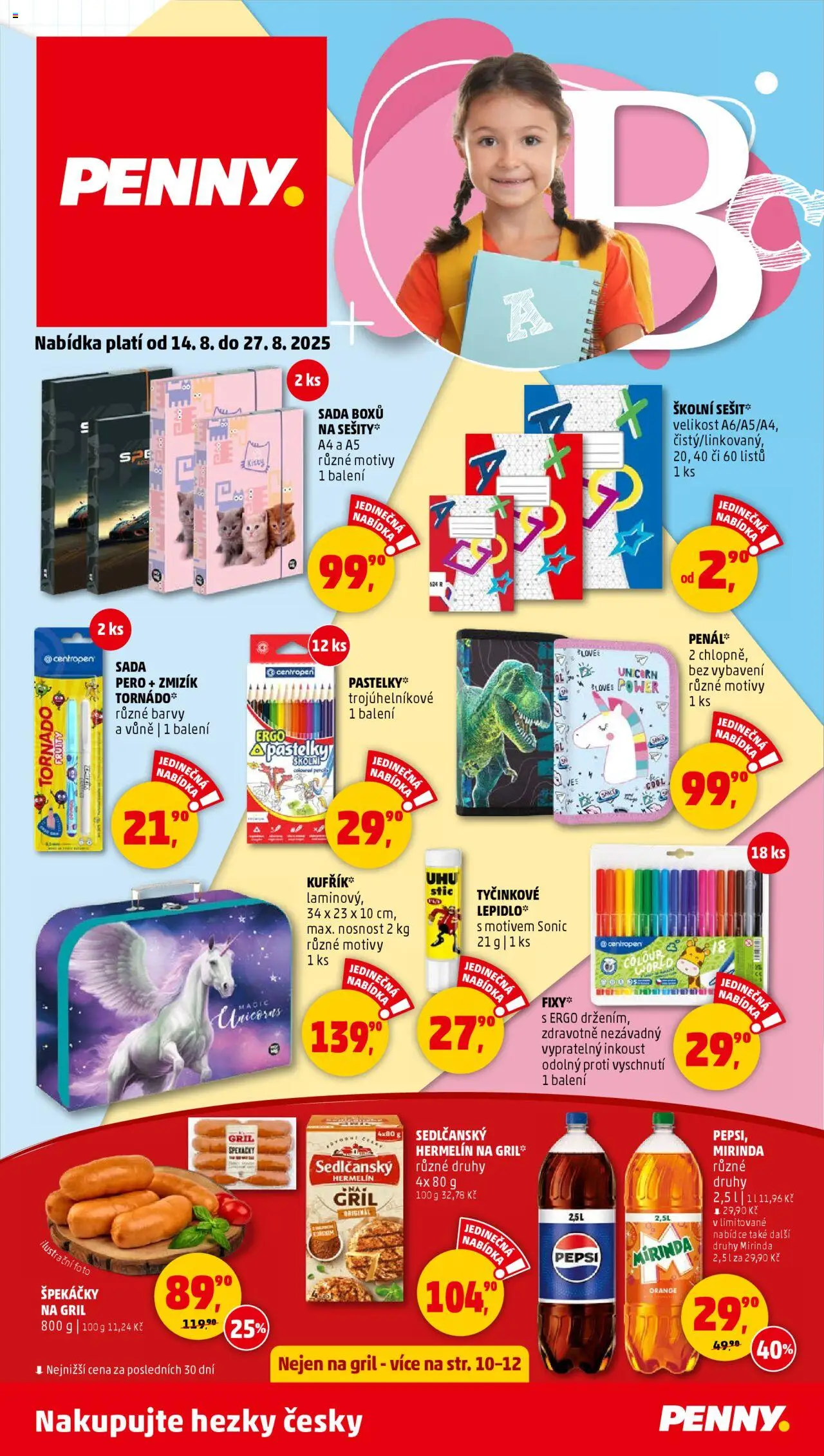 Penny Market katalog - strana 1- platný od 14.08.2025