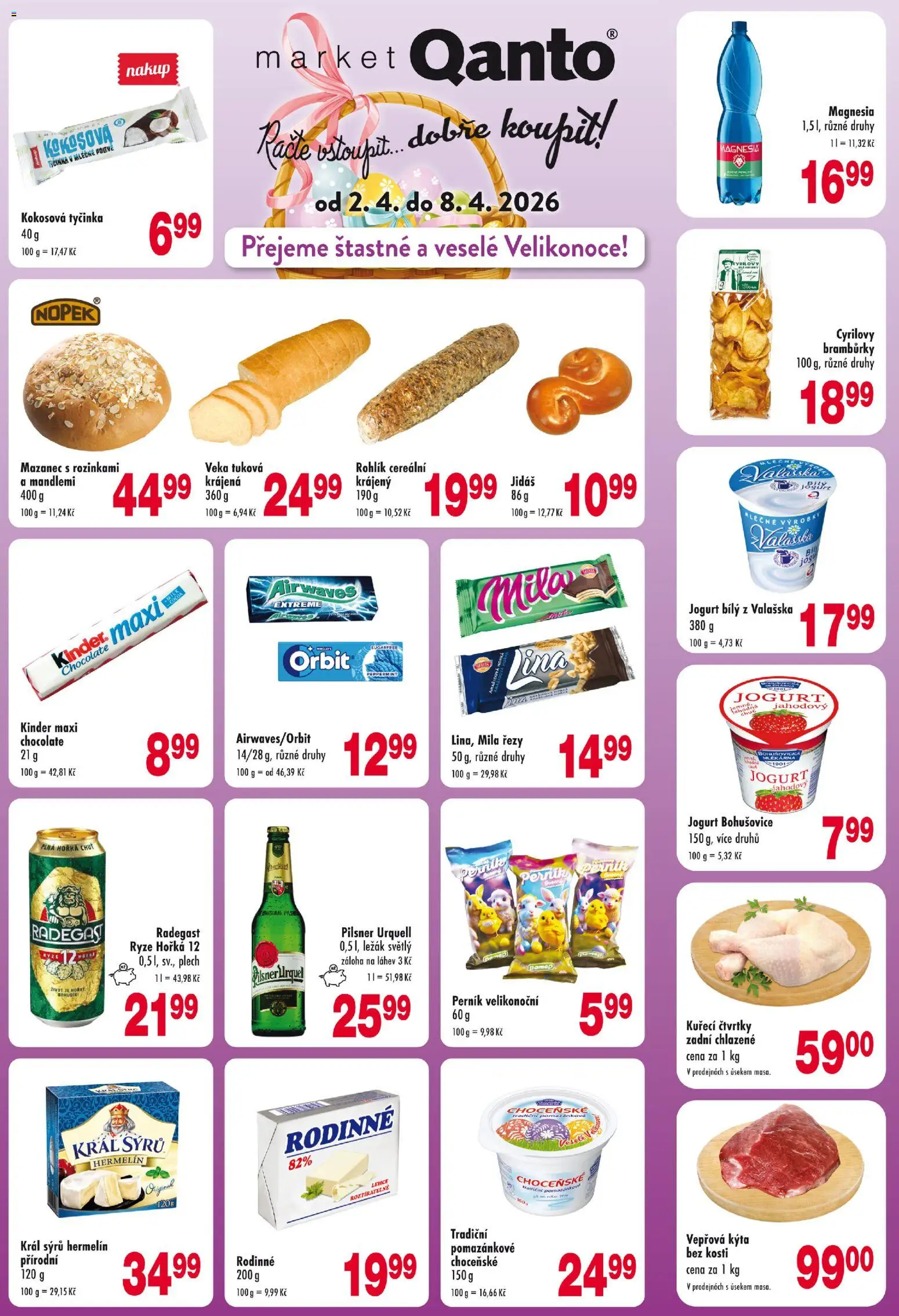 Astur & Qanto leták - strana 1- platný od 02.04.2026