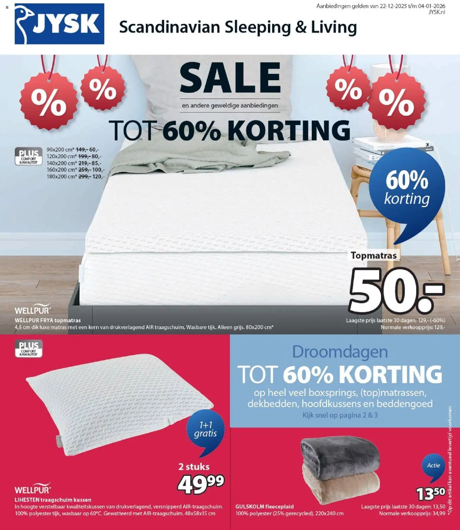 JYSK - Folder - pagina 1- geldig vanaf 22-12-2025