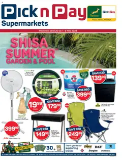 Preview Pick n Pay - Pick n Pay Garden & Pool Specials valid from 20/10/2025