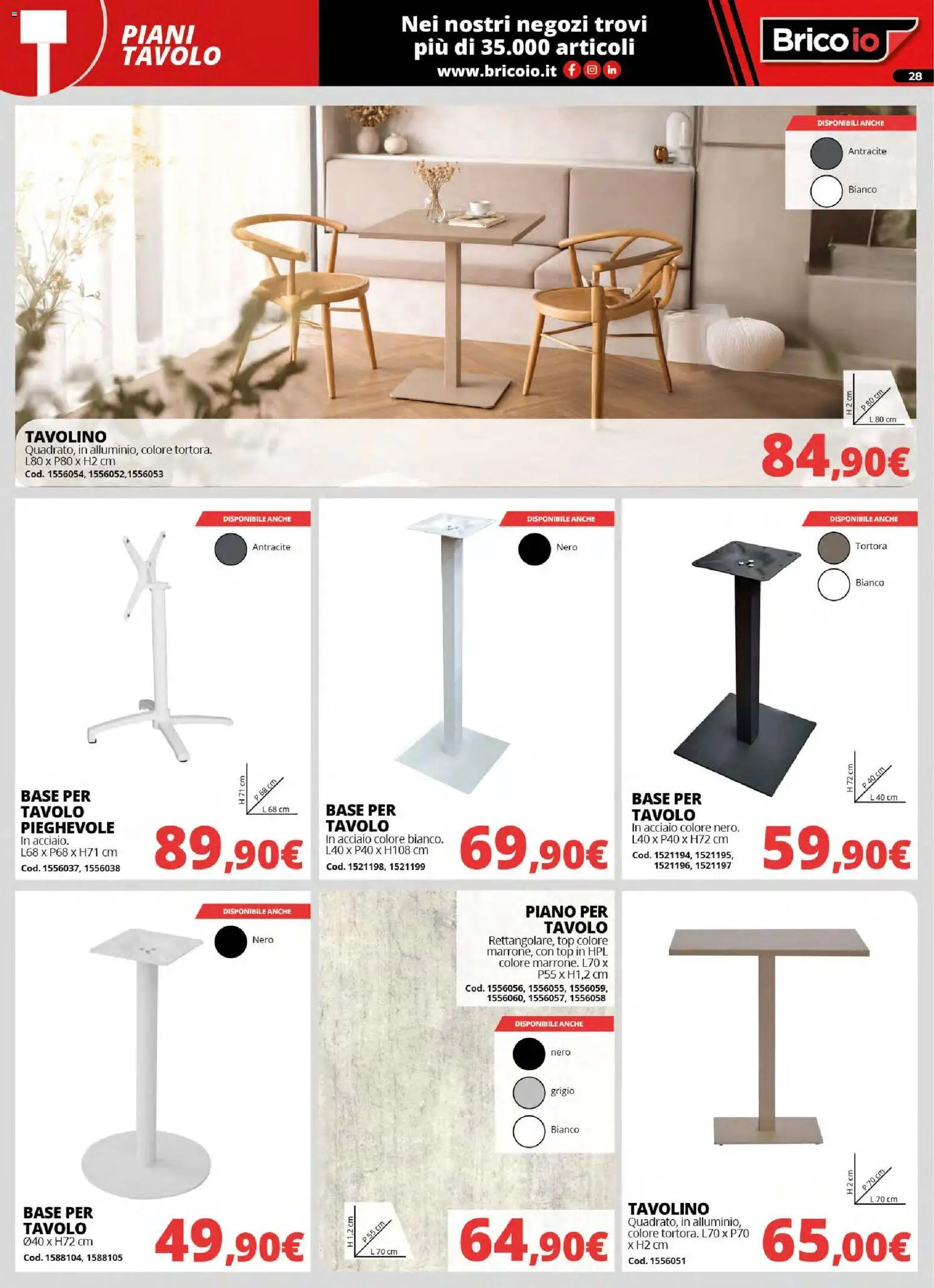 Brico io volantino - pagina 28 - valido dal 30/03/2026