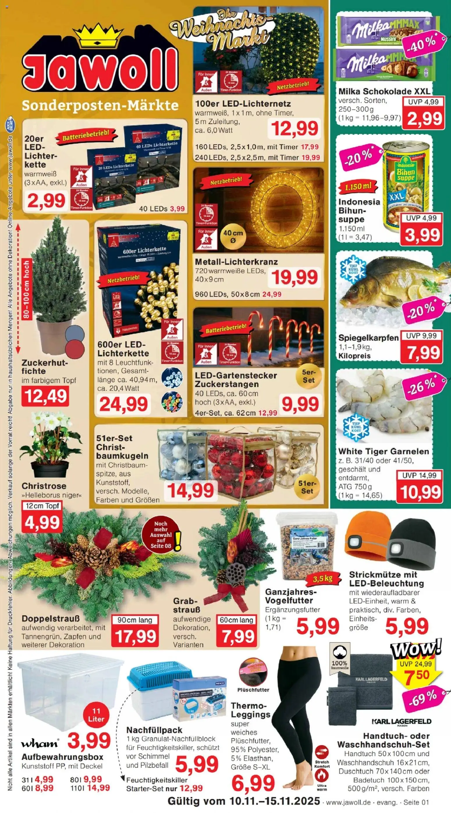 Jawoll Prospekt - Seite 1 - gültig ab 10.11.2025