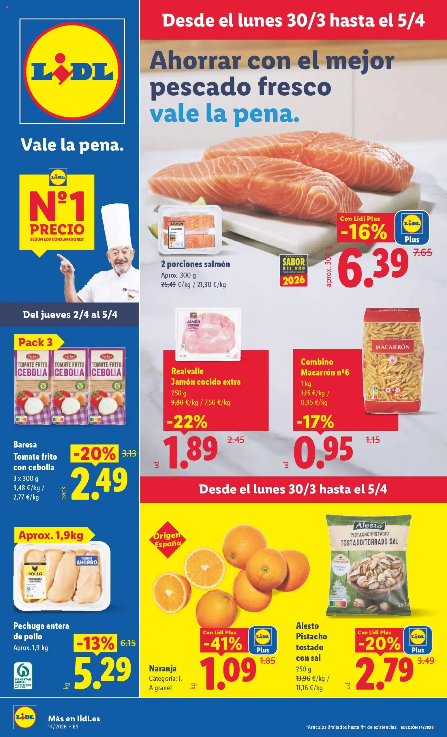 Lidl folleto - Página de 1 - Válido desde 30/03/2026