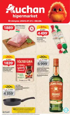 Előnézet Auchan Akciós újság érvényes 2025.07.31.-tól