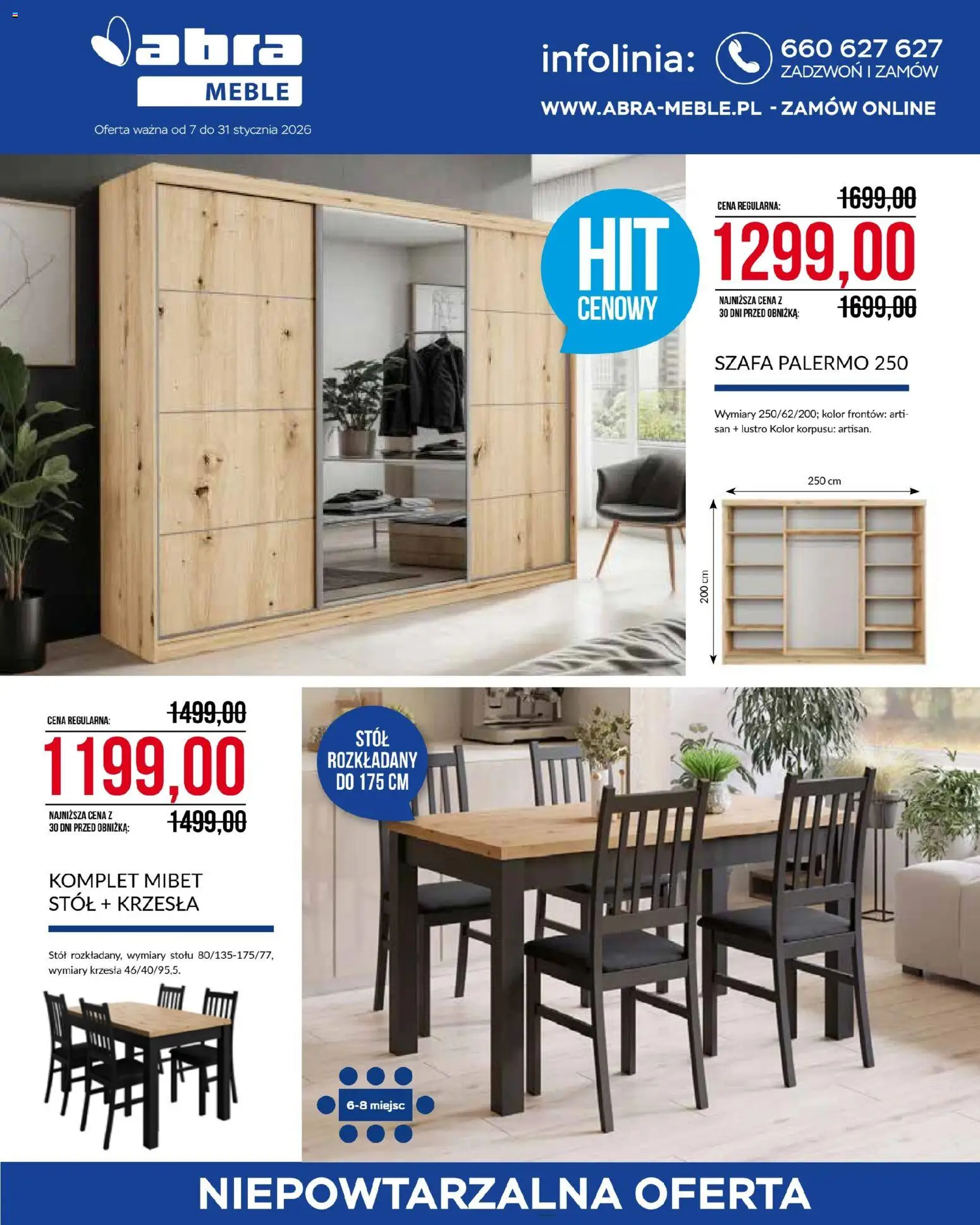 Abra meble Gazetka - strona 1- ważny od 07.01.2026
