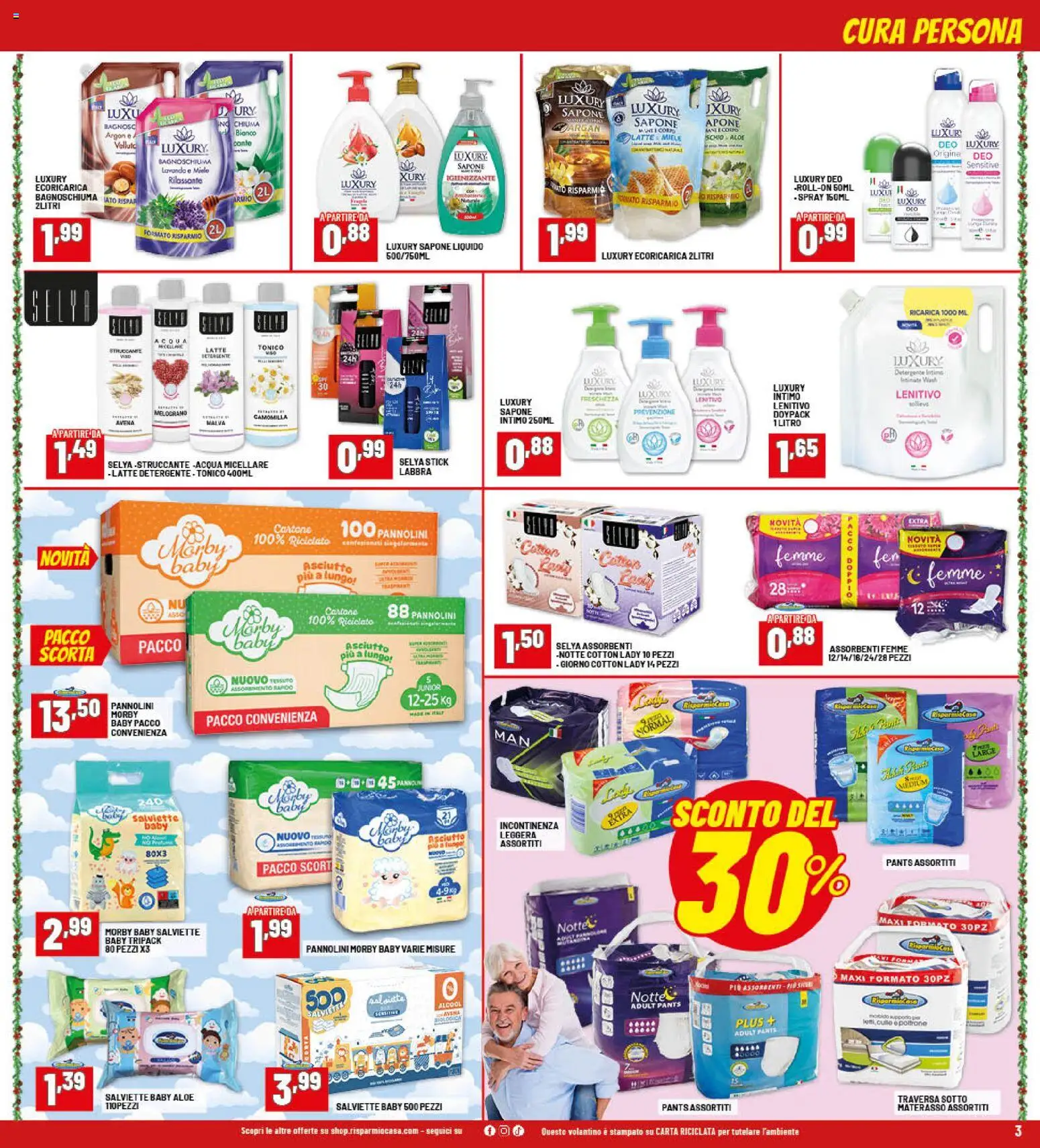 Volantino RisparmioCasa	 - pagina 3 - valido dal 22/12/2025