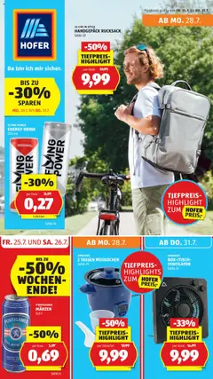 Vorschau Hofer Flugblatt gültig ab 25.07.2025