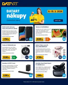 Náhled Datart leták platný od 09.03.2026