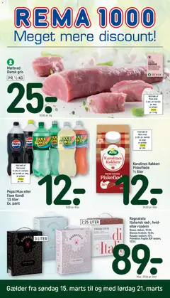 Forhåndsvisning Rema 1000 - Tilbudsavis uge 12 gyldig fra 15/03/2026