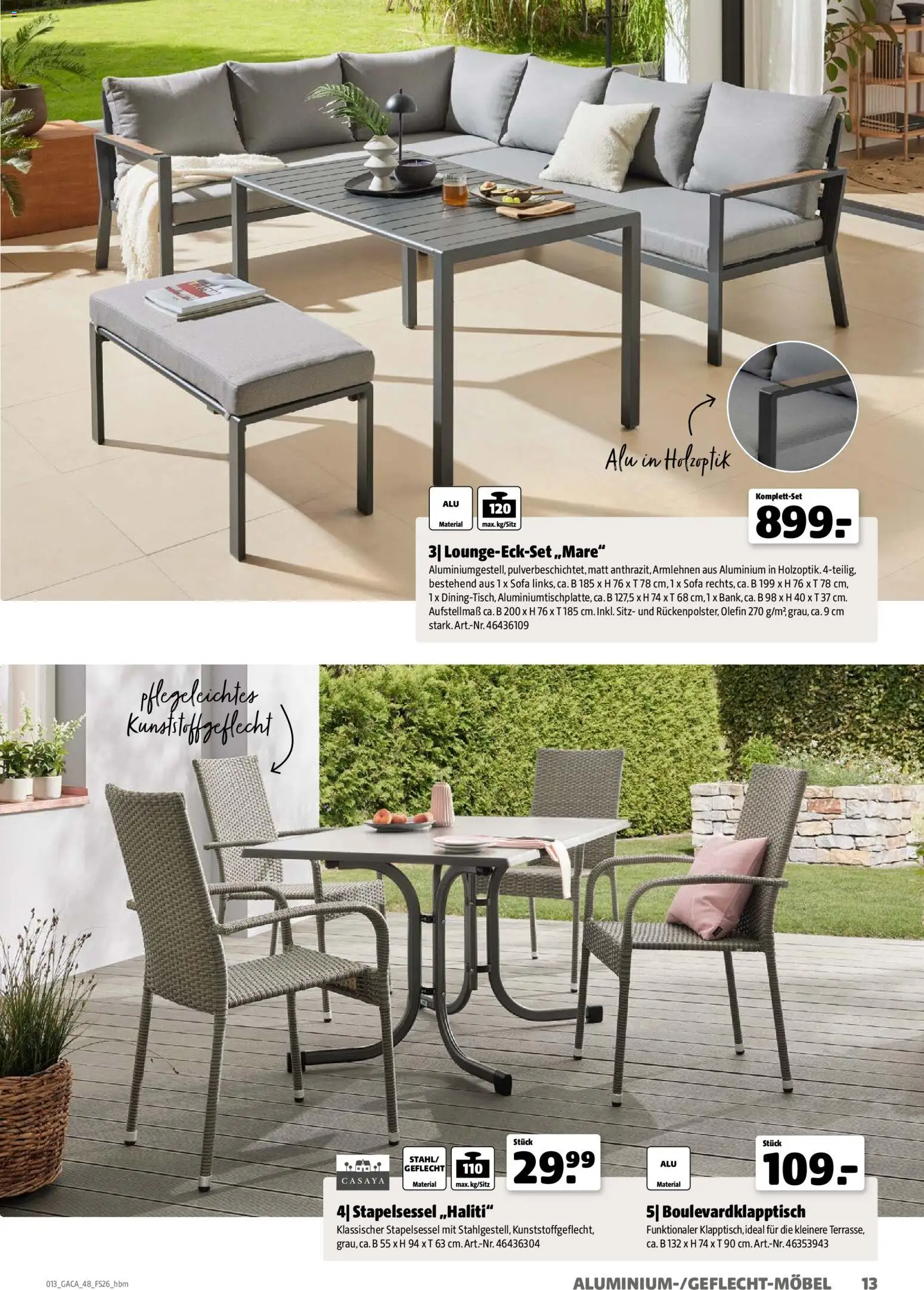 Hagebau Gartenmöbelsortiment - Seite 13 - gültig ab 02.03.2026