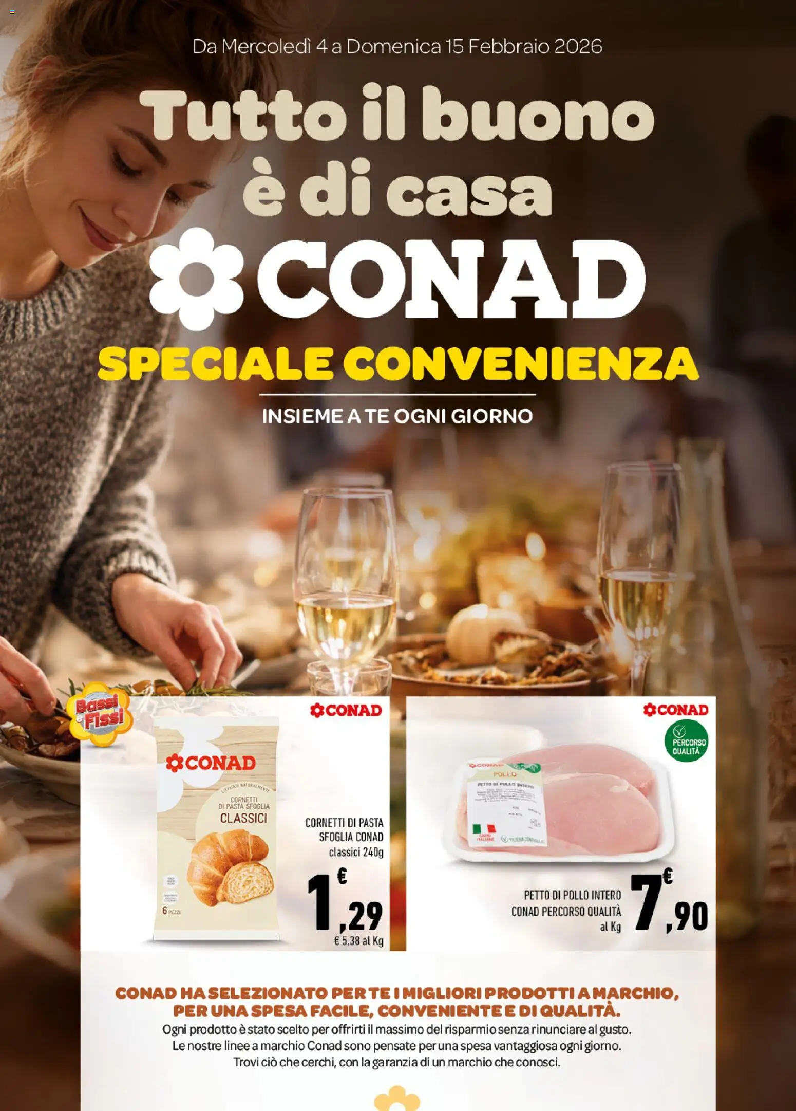 Conad Tutto il buono è di casa catalogo - pagina 1 - valido dal 04/02/2026