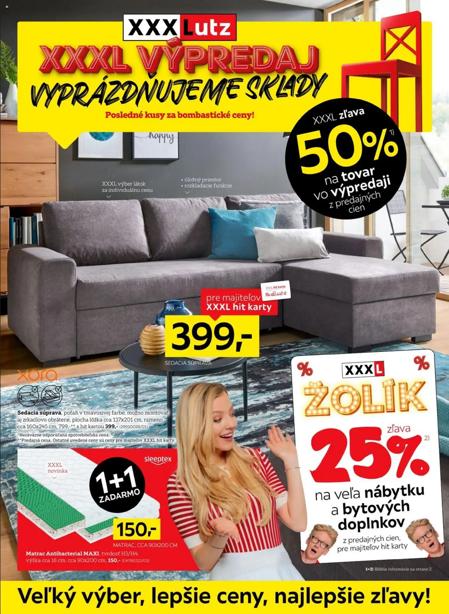 XXXLutz leták - strana 1- platný od 27.12.2025