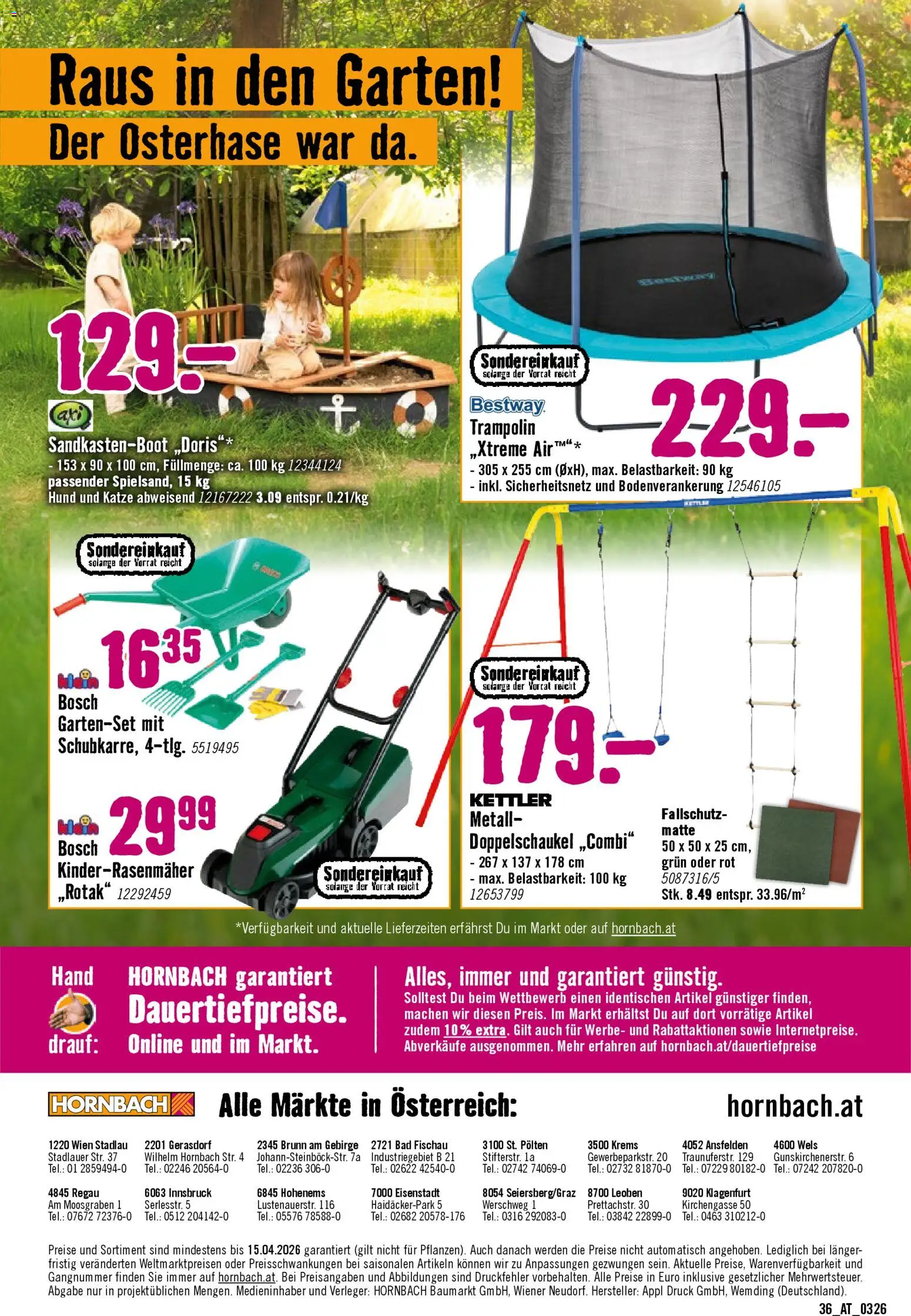 Hornbach Flugblatt - page 36- valid from 17.03.2026