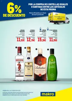 Vista previa del folleto Makro - Destilados Cataluña válido desde 01/08/2025