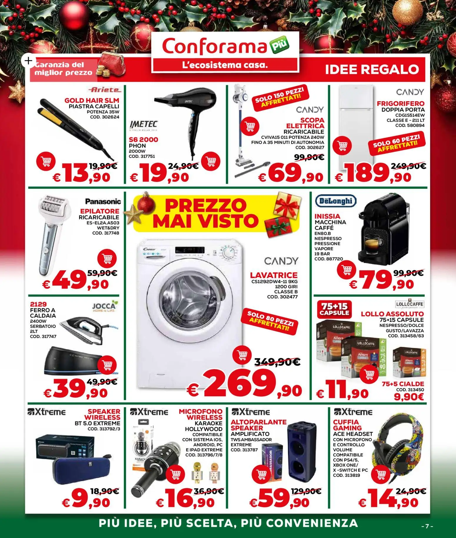 Volantino Conforama	 - pagina 7 - valido dal 04/12/2025