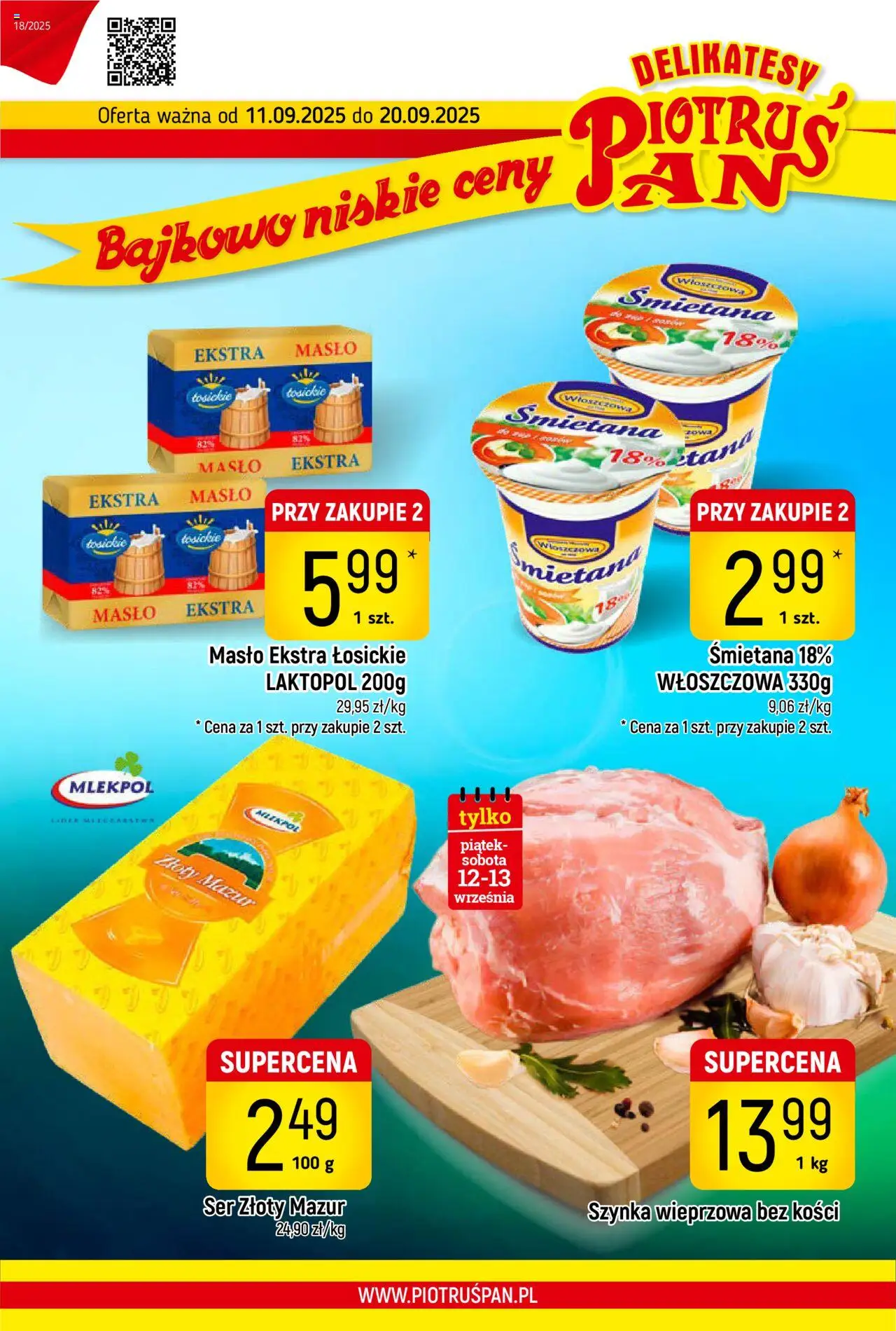 Piotruś Pan Gazetka - strona 1- ważny od 11.09.2025