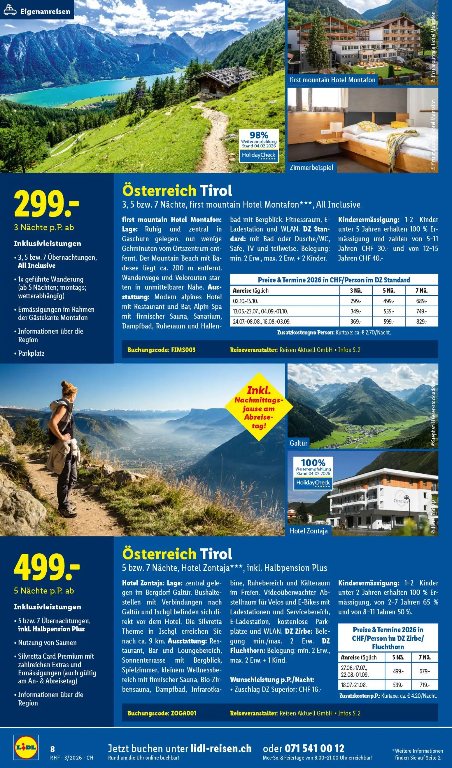 Lidl Aktionen Reisen März - page 8- valid from 28.02.2026