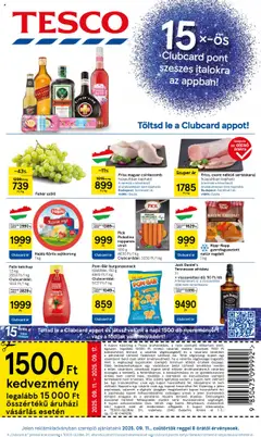 Előnézet Tesco Hipermarket - Akciós újság  érvényes 2025.09.11.-tól