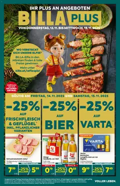 Vorschau Billa Plus Flugblatt - Salzburg gültig ab 13.11.2025