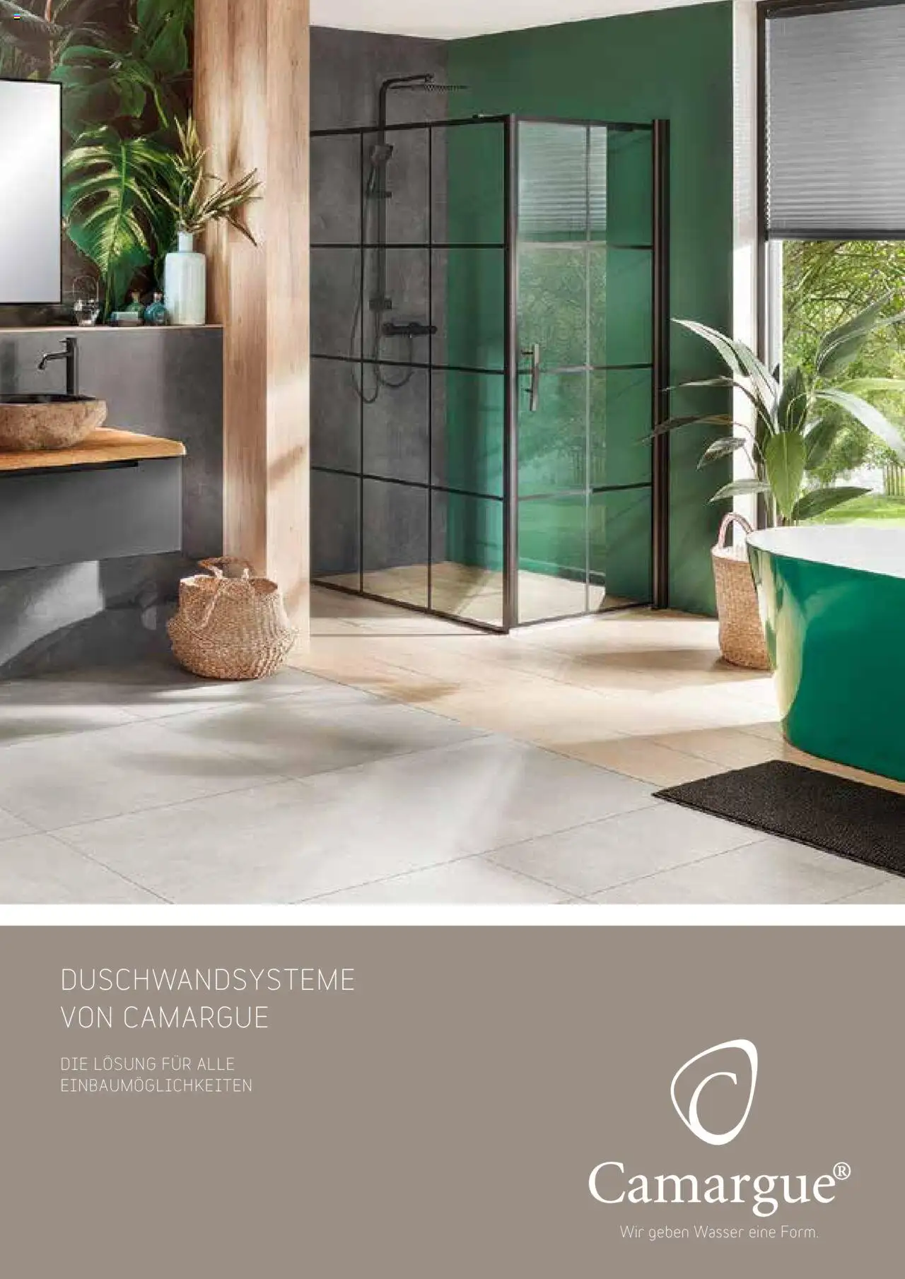 Bauhaus Camargue Duschwandsystem 2024 - Seite 1- gültig ab 28.08.2024