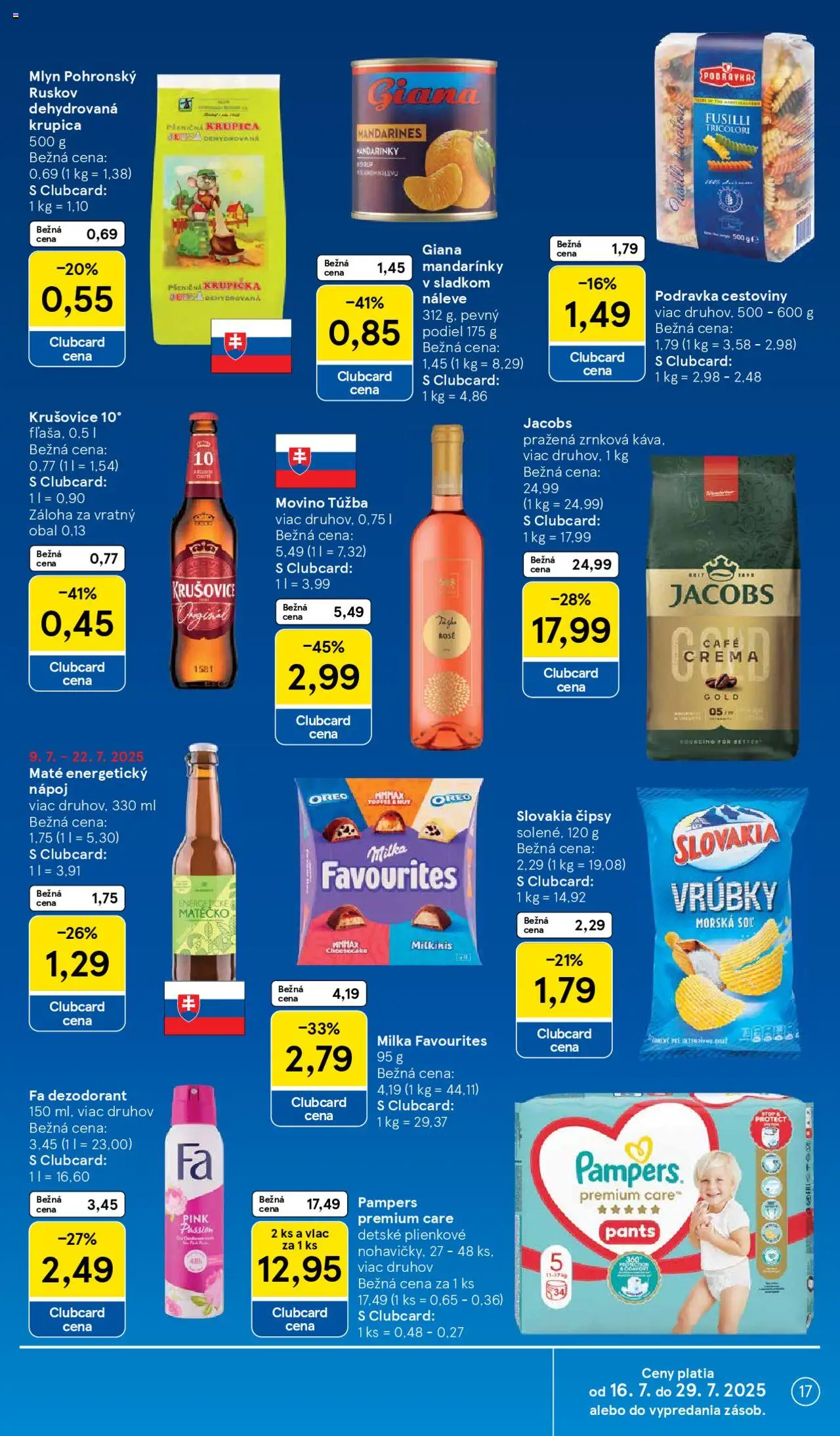Tesco Hypermarket - leták - strana 17- platný od 16.07.2025
